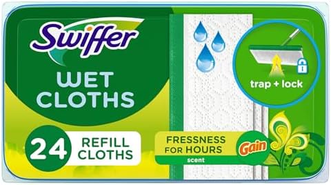 24 Swiffer Wet Mopping Cloth Multi-Surface Floor Cleaner
