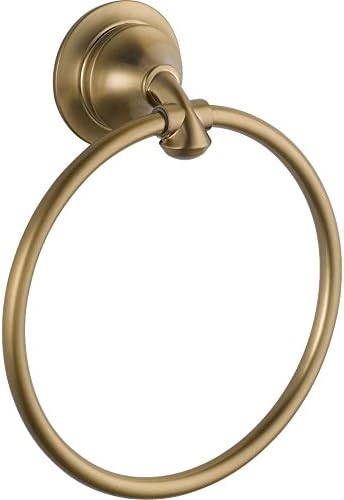 Delta Faucet 79446-CZ Linden Towel Ring Perfect For Contemporary