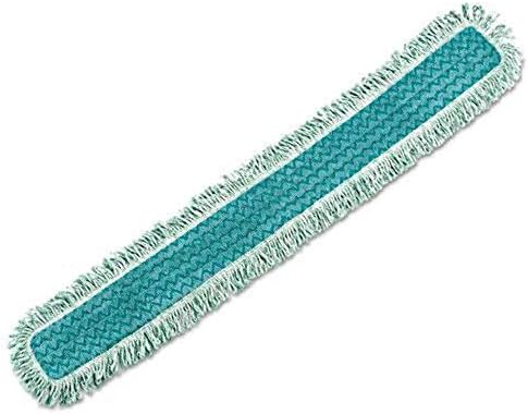 48 L Rubbermaid Hygen Dust Mop Heads Fringe Green