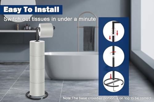 Modern Toilet Paper Holder Stand