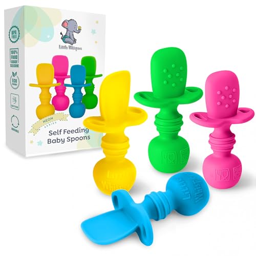 Little Whispers Baby Silicone Spoons