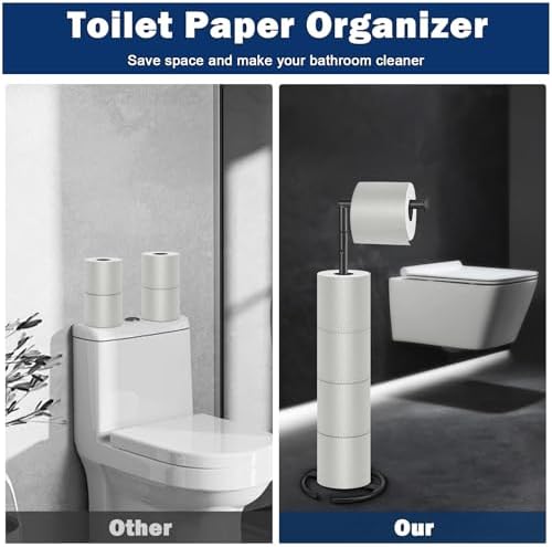 Modern Toilet Paper Holder Stand