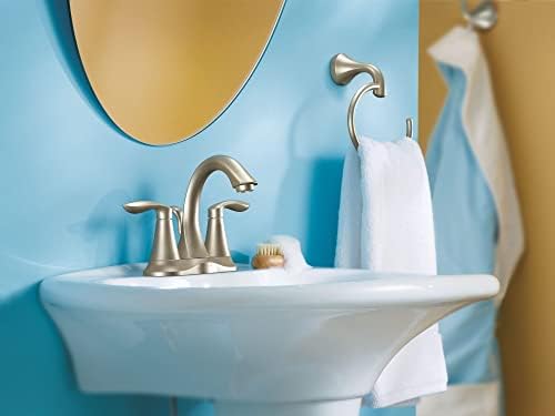 Radiant Nickel Bath Towel Holder Stylish Functional