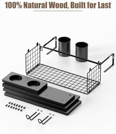ROPALINS Floating Storage Shelves