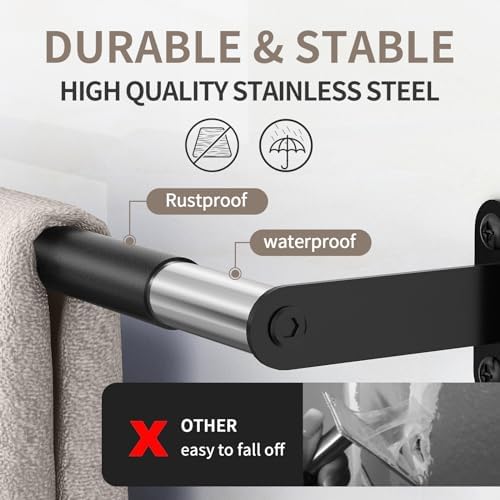 Sturdy Durable 30-Inch Stainless Steel Towel Bar