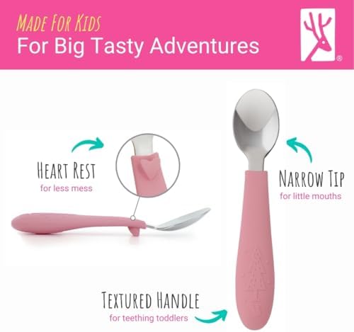 Elk and Friends Flatware Set Safe and Fun for Toddlers