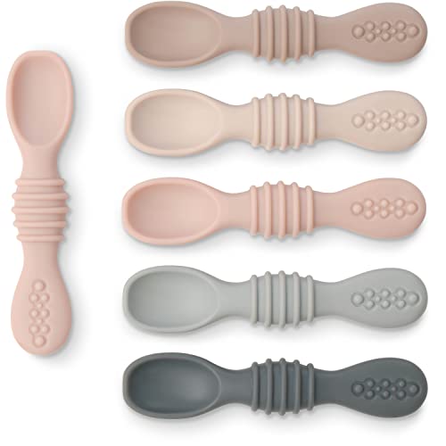 Simka Rose Silicone Baby Spoons 6 Months