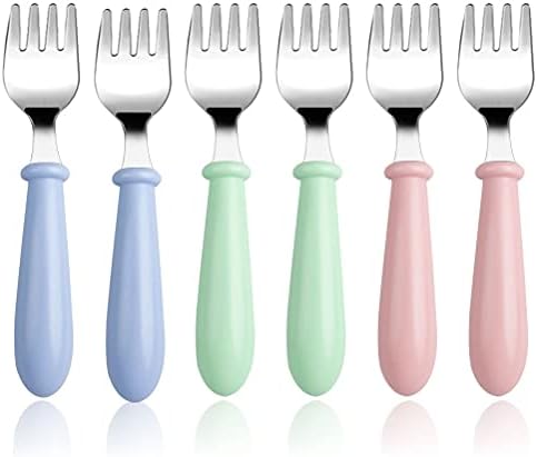 Pimoys Toddler Forks BPA-Free Durable for Kids Ages 0-3