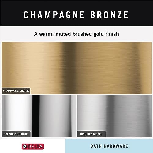 Delta Faucet 79446-CZ Linden Towel Ring Perfect For Contemporary