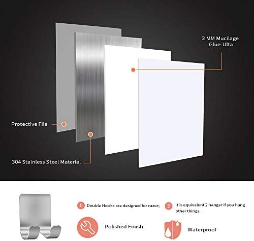 Smooth Adhesive Razor Holder