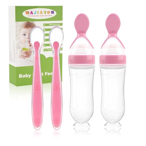 WAJIAYON Baby Food Feeder 4-Pack for Kids