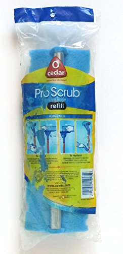 Effortlessly Clean with O Cedar Pro-Scrub Mop Refill 10-Inch
