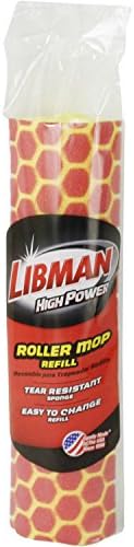 Libman 956 Refill Sponge Durable Scrub Pad for Roll Mop