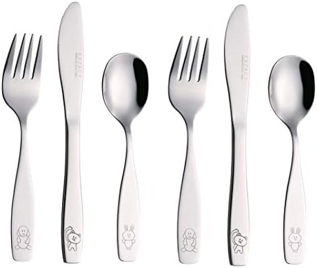 Exzact Childrens Flatware 6pcs Set