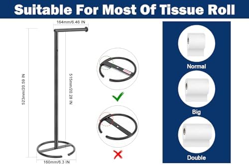 Modern Toilet Paper Holder Stand
