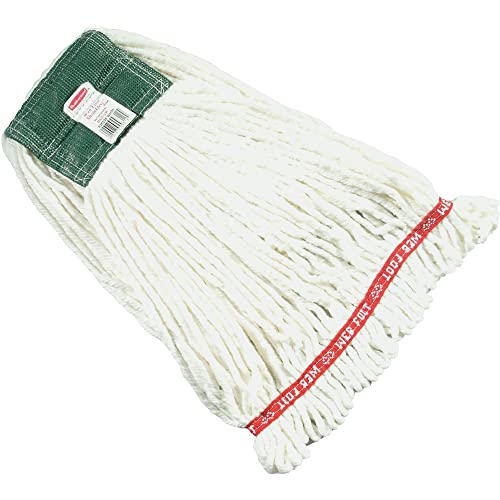 Experience superior cleanliness with the Rubemaster Web Foot Shrinkless Wet Mop