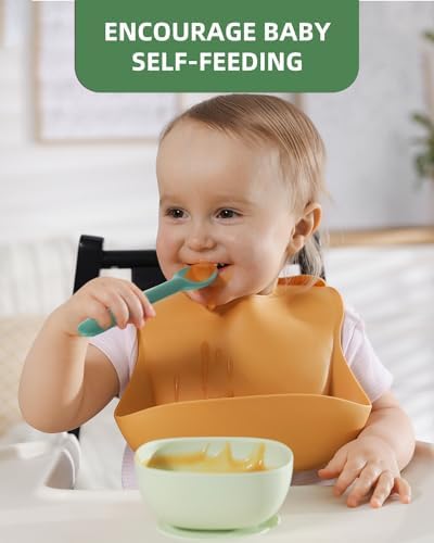 KingKam Silicone Baby Feeding Starter Pack 6Pack
