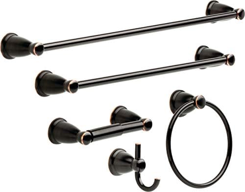 Franklin Brass Kinla 24 Wall-Mounted Towel Bar Oil Rubbed Bronze