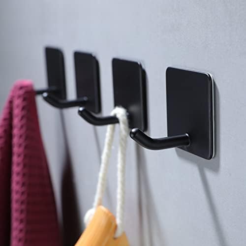 Sturdy 4-Pack Towel Hooks