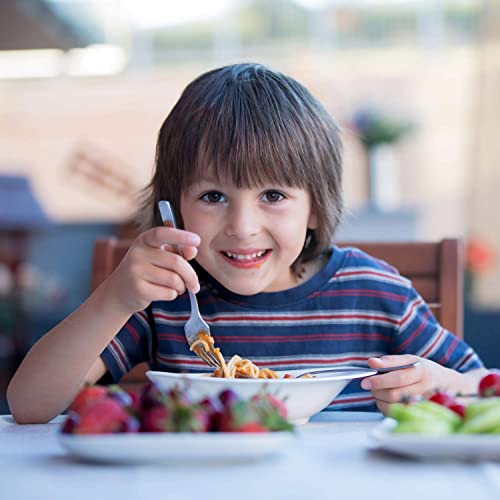 CHILLOUT LIFE15-Piece Stainless Steel Kids Silverware Set - Safe for Children