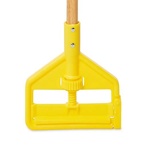 Secure Hold 54rubbermaid plastic handle wet mop for professionalm commercial wood mop