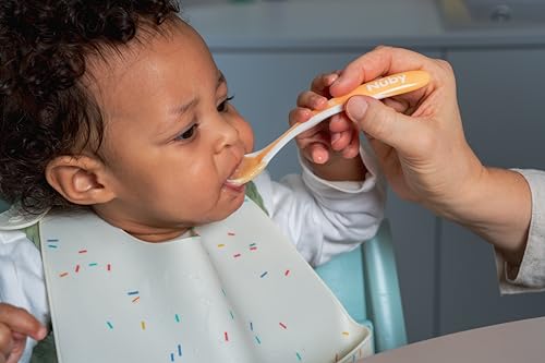 Nuby Safe Feeding Spoons 4 Count