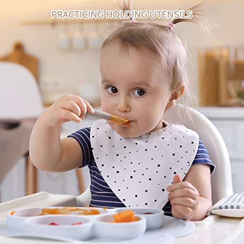 6-Pack Baby Spoons Self-Feeding for Babies
