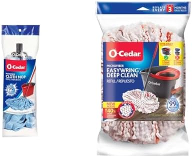 O-Cedar Microfiber Cloth Mop Refill Deep Cleaning Power