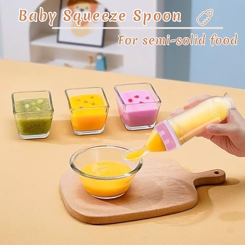 WAJIAYON Baby Food Feeder 4-Pack for Kids