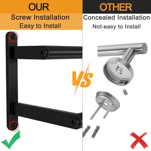 Stainless Steel Towel Rack 24-inch Double Bar