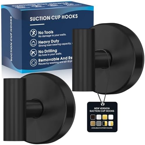 Premium Suction Cup Hooks for Showers More