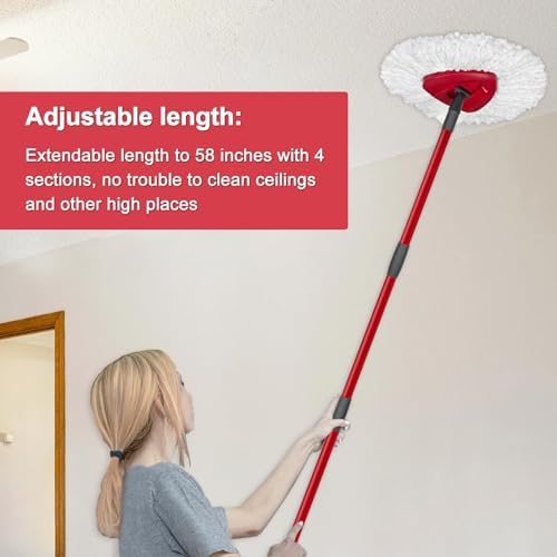 Perfect Cedar Mop Handle Replacement for Ocedar Spin Mops