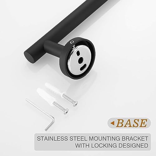 Matte Black Towel Bar