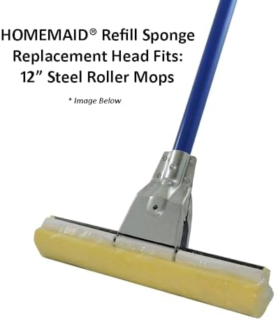 Homemaid12 Cellulose Roller Mop Refill Sponge