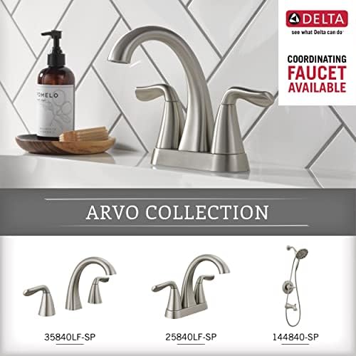 Delta Arvo SpotShield Brushed Nickel Towel Ring Holder
