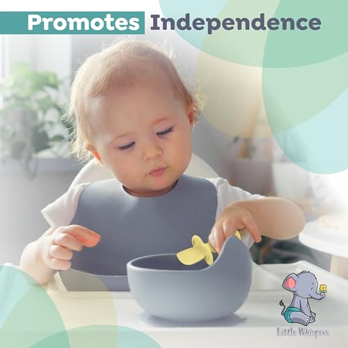 Just 6 Months - Baby Silicone Spoons Set for Little Hands and Giggles