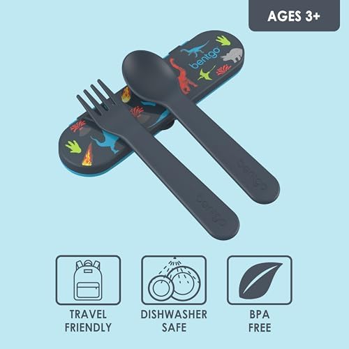 Bentgo Dinosaur Kids Utensil Set