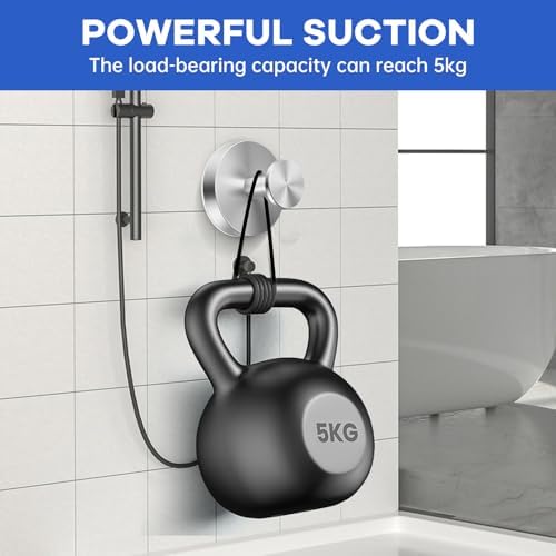 Chunky Suction Cup Hooks No-Drill Bathroom Kitchen Robe Hangers