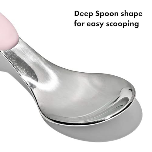 OXO Tot On-The-Go - Compact Blossom Flatware Set for Little Hands