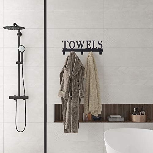 Premium Over The Door Towel Rack by Kuhome