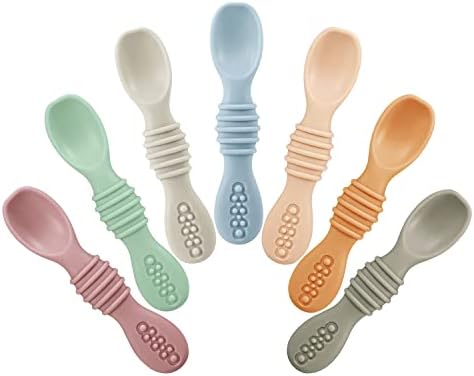 PandaEar 7-Piece Baby Led Weaning Spoons