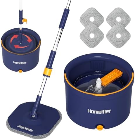 Cleaner Hygienic and Compact Spin Mop