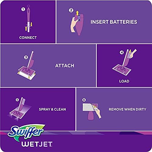 Upgrade Your Space Swiffer WetJet Refills Power to Clean