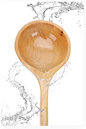 Easy Maintenance Solid-Wood Watering Spoon for Gardeners