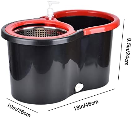 PULNDA Microfiber Mop Bucket Set