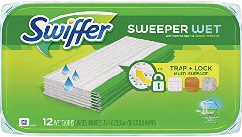Swiffer Sweeper Wet Mopping Pad Refill Fresh Scent