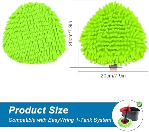 Microfiber Chenille Mop Heads for O-Cedar 1 Tank System
