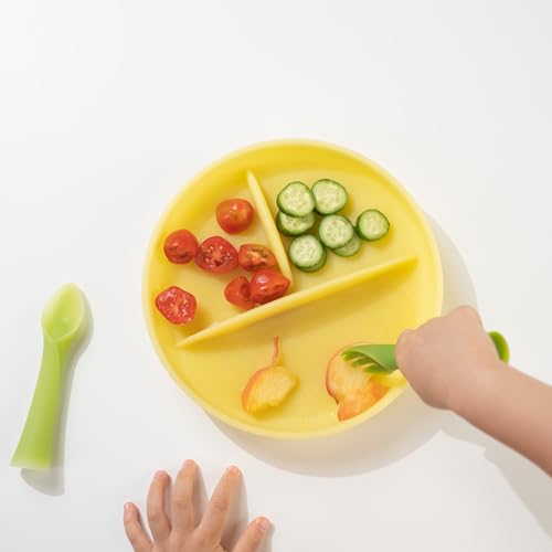 Ergonomic Baby Training Fork and Spoon Set