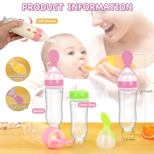 WAJIAYON Baby Food Feeder 4-Pack for Kids