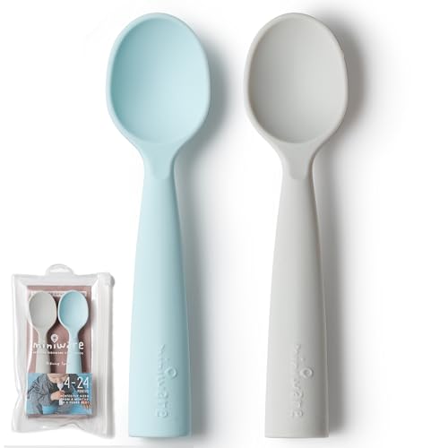Miniware Baby Silicone Spoon Set